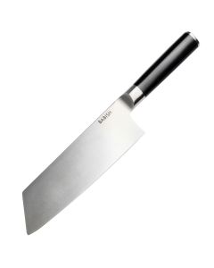 Babish 7.5 Inch High-Carbon Stainless Steel Full Tang Clef Knife in Black