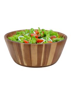 MegaChef 13.8 Inch Jumbo Acacia Wood Salad Bowl