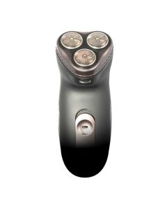 Vivitar 3-Head Rotary Rechargeable Cordless Shaver Contours to Face Chin and Jaw